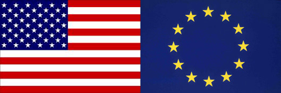 USA - EUR Flags