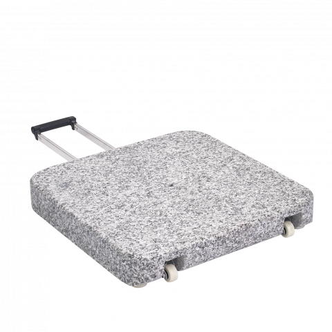 Granite Base Z 40kg or 55kg with Castors and Retractable Handle