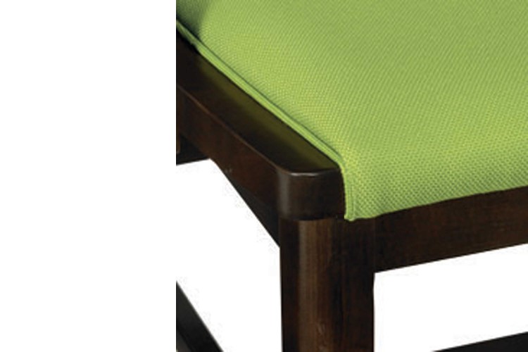 Americana Upholstered Wood Dining Chair