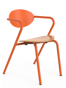 Anabela Wood and Metal Chair 2012