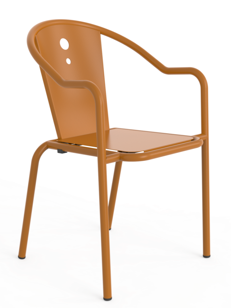 Renata Metal Chair 8023