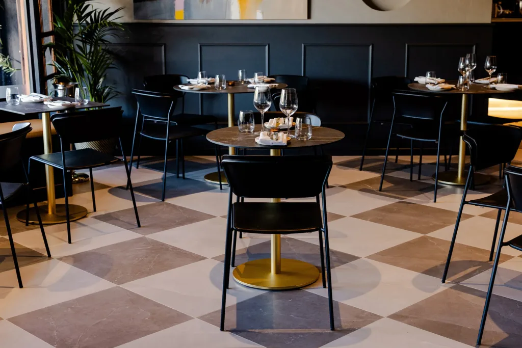 Tiffany Tables and Si Si Chairs