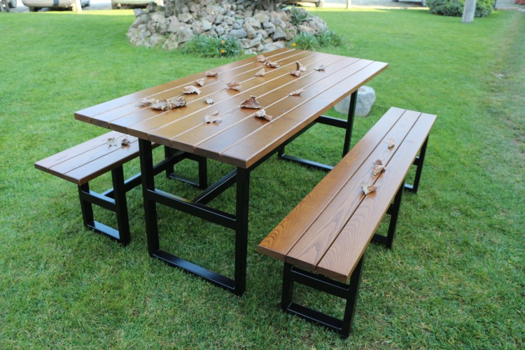 Beer Garden Table and Benches