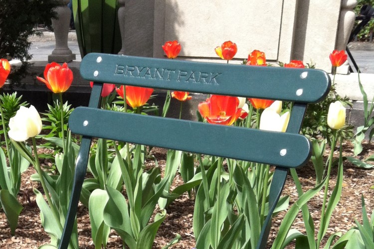 Bryant Park Chair with Branding