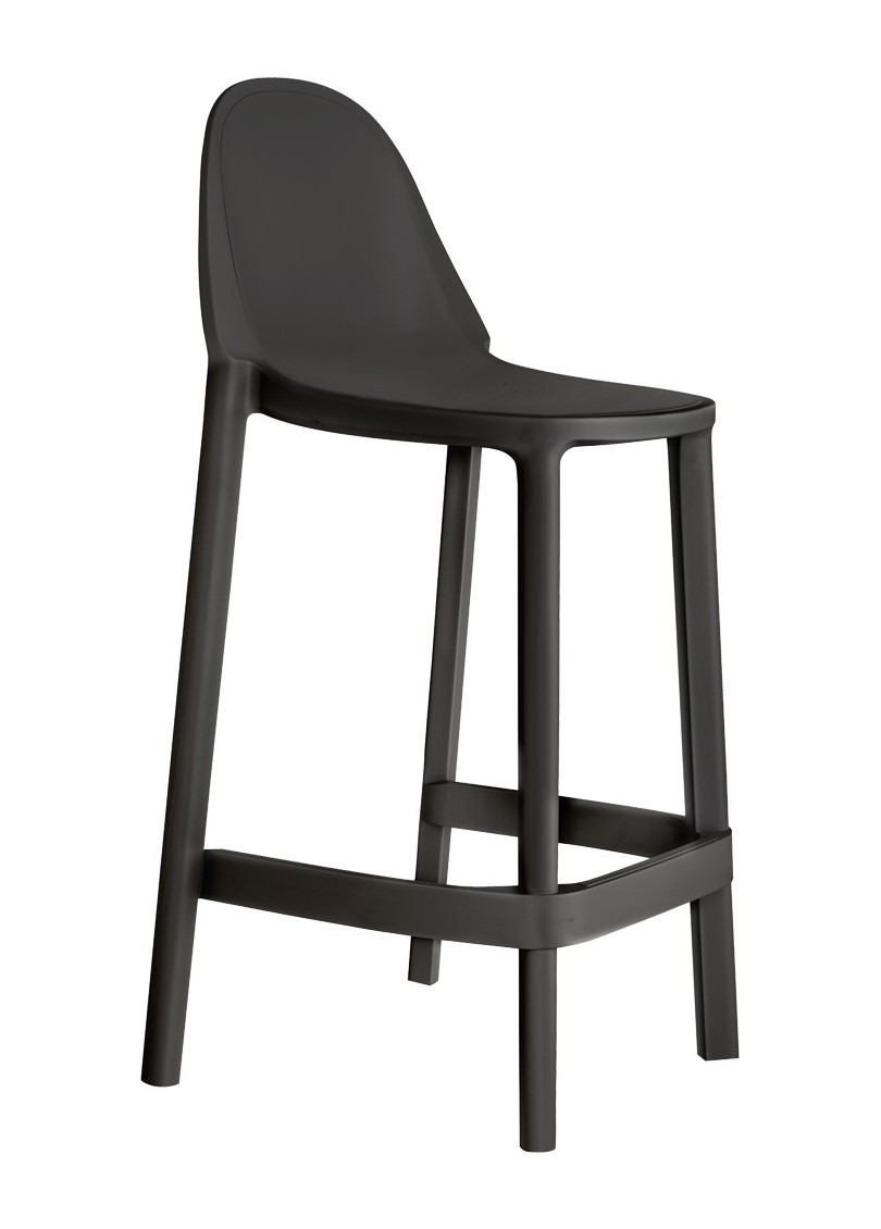 Piu Technopolymer Plastic Bar Stool