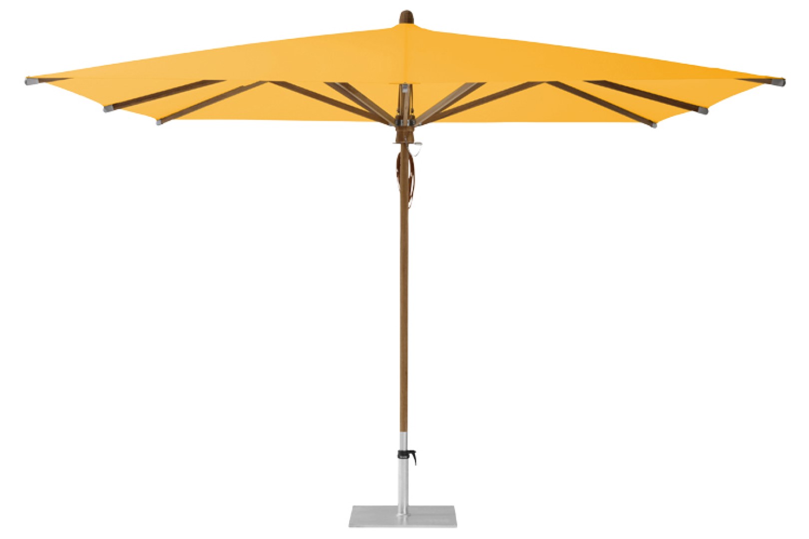 Teakwood Wood Commercial Market Umbrella