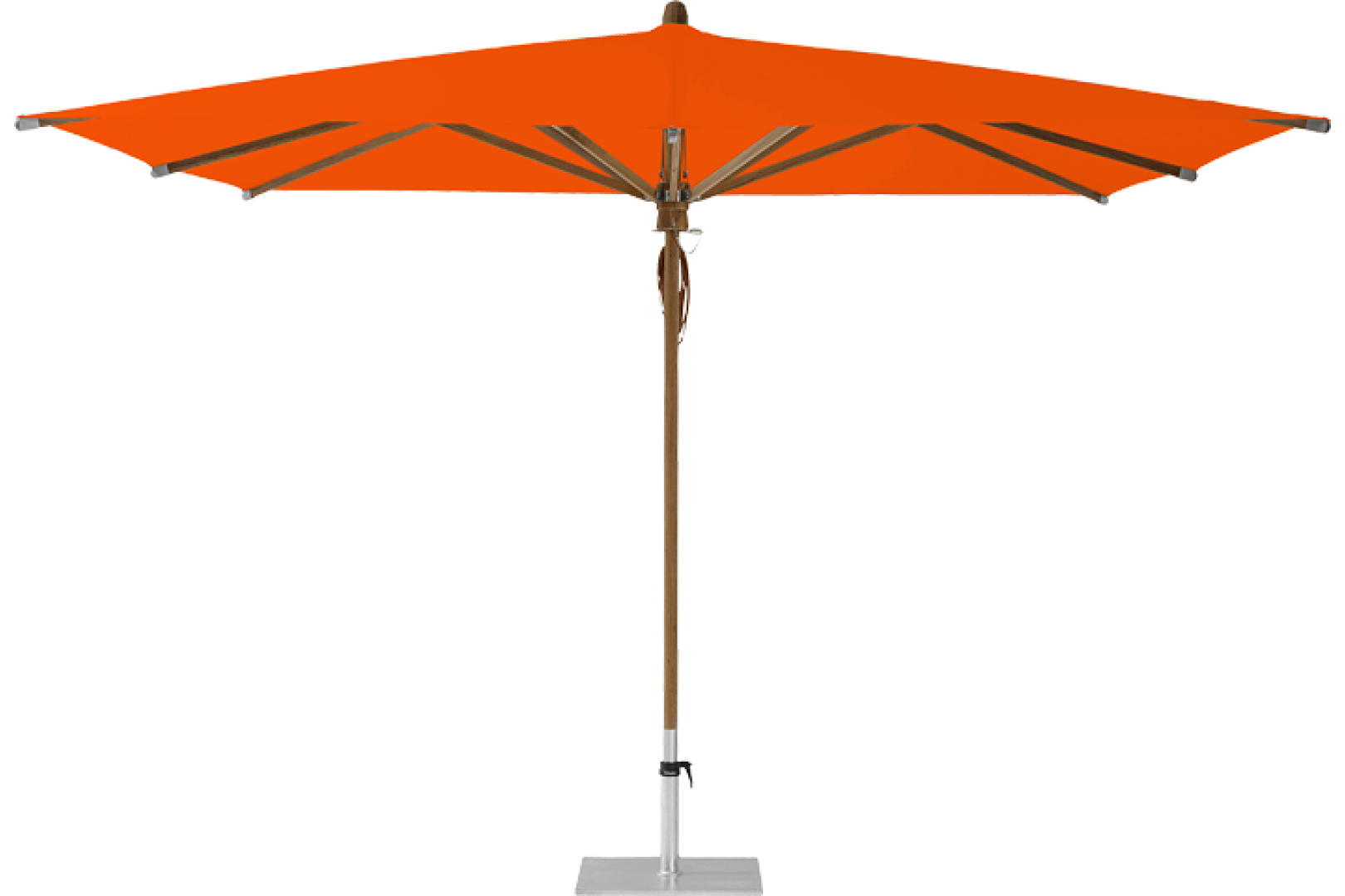 Teakwood Market Umbrella